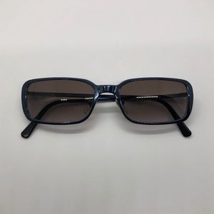 SOLD!Vintage D&G Metallic Blue Sunglasses